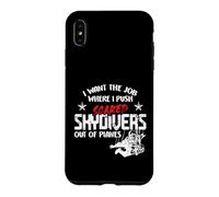 Custodia per iPhone XS Max I Want The Job Where I Push Scared Skydivers Out of Planes