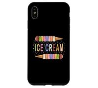 Custodia per iPhone XS Max Ice Cream T shirt Birthday Decorations Gift Ice Cream Maker