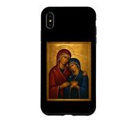 Custodia per iPhone XS Max Icona cattolica ortodossa di Sant'Anna e Maria Madre di Dio