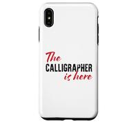 Custodia per iPhone XS Max Il Calligrafo è qui - Divertente