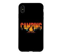 Custodia per iPhone XS Max Il campeggio è la mia terapia