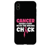 Custodia per iPhone XS Max Il cancro ha scelto di combattere con la ragazza sbagliata