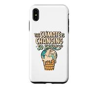Custodia per iPhone XS Max Il clima sta cambiando così dovremmo, il riscaldamento globale