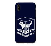 Custodia per iPhone XS Max Il gatto di Double Schrodinger Dead & Alive Quantum Physics