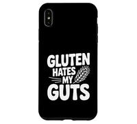 Custodia per iPhone XS Max Il glutine odia il mio coraggio