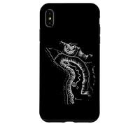 Custodia per iPhone XS Max Il Grande Serpente Tumulo Antico Vintage Geoglifo