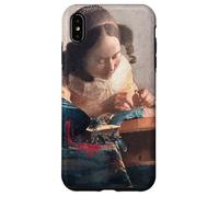 Custodia per iPhone XS Max Il Lacemaker di Johannes Vermeer (1669-1670)