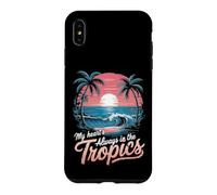 Custodia per iPhone XS Max Il mio cuore è sempre ai tropici Maui