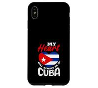 Custodia per iPhone XS Max Il mio cuore sarà sempre nel patrimonio delle radici di Cuba