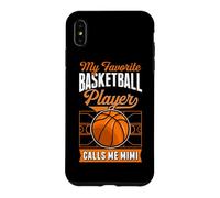 Custodia per iPhone XS Max Il mio giocatore di basket preferito mi chiama Mimi Matching Family