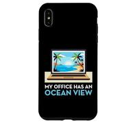 Custodia per iPhone XS Max Il mio ufficio ha un operatore remoto Ocean View