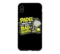 Custodia per iPhone XS Max Il Padel Mi Fa Dire Parolacce Padel Divertente