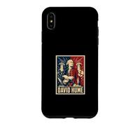 Custodia per iPhone XS Max Il pensatore illuminista David Hume Filosofia
