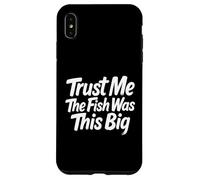 Custodia per iPhone XS Max Il pesce era questo grande pescatore concorso pescatore
