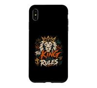 Custodia per iPhone XS Max Il re governa ancora la rivelazione del leone cristiano
