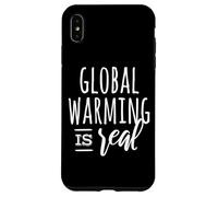 Custodia per iPhone XS Max Il riscaldamento globale è reale salvare il nostro aereo giorno della terra