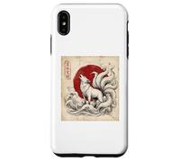 Custodia per iPhone XS Max Il risveglio della volpe spirituale Kitsune Kaiju a nove code
