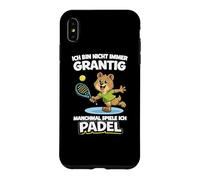 Custodia per iPhone XS Max Il Simpatico Orso Del Padel Non È Sempre Scontroso - Gioco A