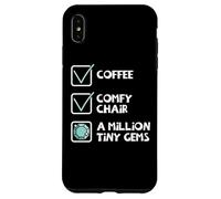 Custodia per iPhone XS Max Illion Tiny Gems, pittura a diamante, fai da te, umorismo