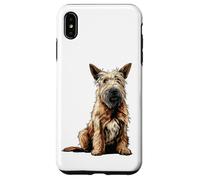 Custodia per iPhone XS Max Illustrazione del cane Berger Picard