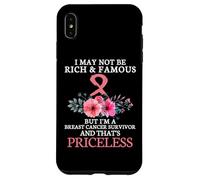 Custodia per iPhone XS Max I'm A Breast Cancer Survivor Shirt - Survivor del cancro al seno