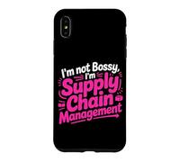 Custodia per iPhone XS Max I'M NOT BOSSY I'M SUPPLY CHAIN MANAGEMENT