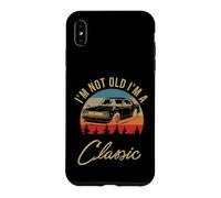 Custodia per iPhone XS Max I'm Not Old I'm A Classic Old Car Retro Sunset Sun Vintage