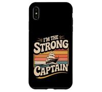 Custodia per iPhone XS Max I'm The Strong Captain Capo della nave in barca -