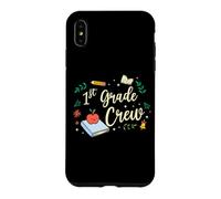 Custodia per iPhone XS Max Immagine della scuola insegnante abbinata 1st Grade Crew