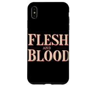 Custodia per iPhone XS Max Impressionante Carne e Sangue Logo Discorso