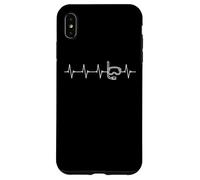 Custodia per iPhone XS Max Impulso di snorkeling del battito cardiaco ECG con subacqueo della maschera di immersione subacquea