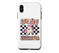 Custodia per iPhone XS Max In My Spooky Unicorn Era Groovy Halloween Animals Costume