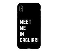 Custodia per iPhone XS Max Incontriamoci a Cagliari Sardinia (Sardegna) Italia