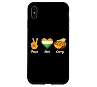 Custodia per iPhone XS Max India Pace Amore Curry Amante del Cibo Indiano