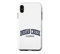 Custodia per iPhone XS Max Indian Cr lorida Vintage Athletic Sports Design