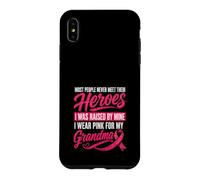 Custodia per iPhone XS Max Indosso rosa per mia nonna cresciuta da un eroe cancro al seno