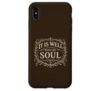 Custodia per iPhone XS Max Inni di grazia: Va bene con la mia anima culto cristiano