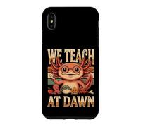 Custodia per iPhone XS Max Insegniamo All'alba Axolotl Insegnante