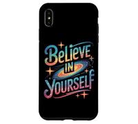 Custodia per iPhone XS Max Inspirational Positive Saying Life Motivational Hustle