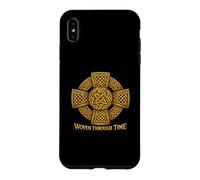 Custodia per iPhone XS Max Intrecciato nel tempo nodo decorativo a croce alta