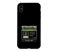 Custodia per iPhone XS Max Introverting in Progress Design Retrò Computer