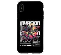 Custodia per iPhone XS Max Invasione fantascientifica guerriero cyborg difendere il nostro regno