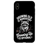 Custodia per iPhone XS Max Invecchiare è inevitabile crescere è una scelta