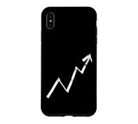 Custodia per iPhone XS Max Investor design con grafico azionario per day trader