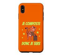 Custodia per iPhone XS Max Io composto quindi sono Natura Bio Riciclaggio Ecologia