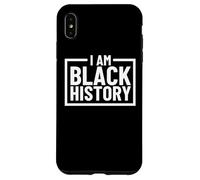 Custodia per iPhone XS Max Io sono la storia nera Melanina Discendenza africana
