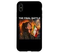 Custodia per iPhone XS Max Iran La Battaglia Finale Burning Flag