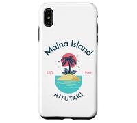 Custodia per iPhone XS Max Isola di Maina Aitutaki Isole Cook