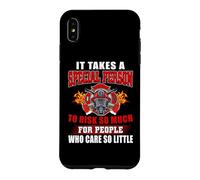 Custodia per iPhone XS Max It Takes A Special Person Firefighter Fireman Firefighters
