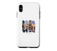 Custodia per iPhone XS Max Italia Gondole, Canali e Piazza Marco - Vacanze Venezia